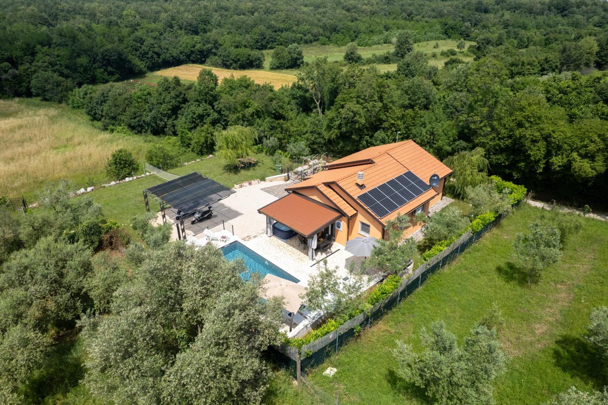 Villa Pendolina With Private Pool Buje Exterior foto